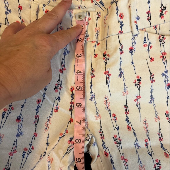 New York & Company Floral Slacks - Picture 7 of 7